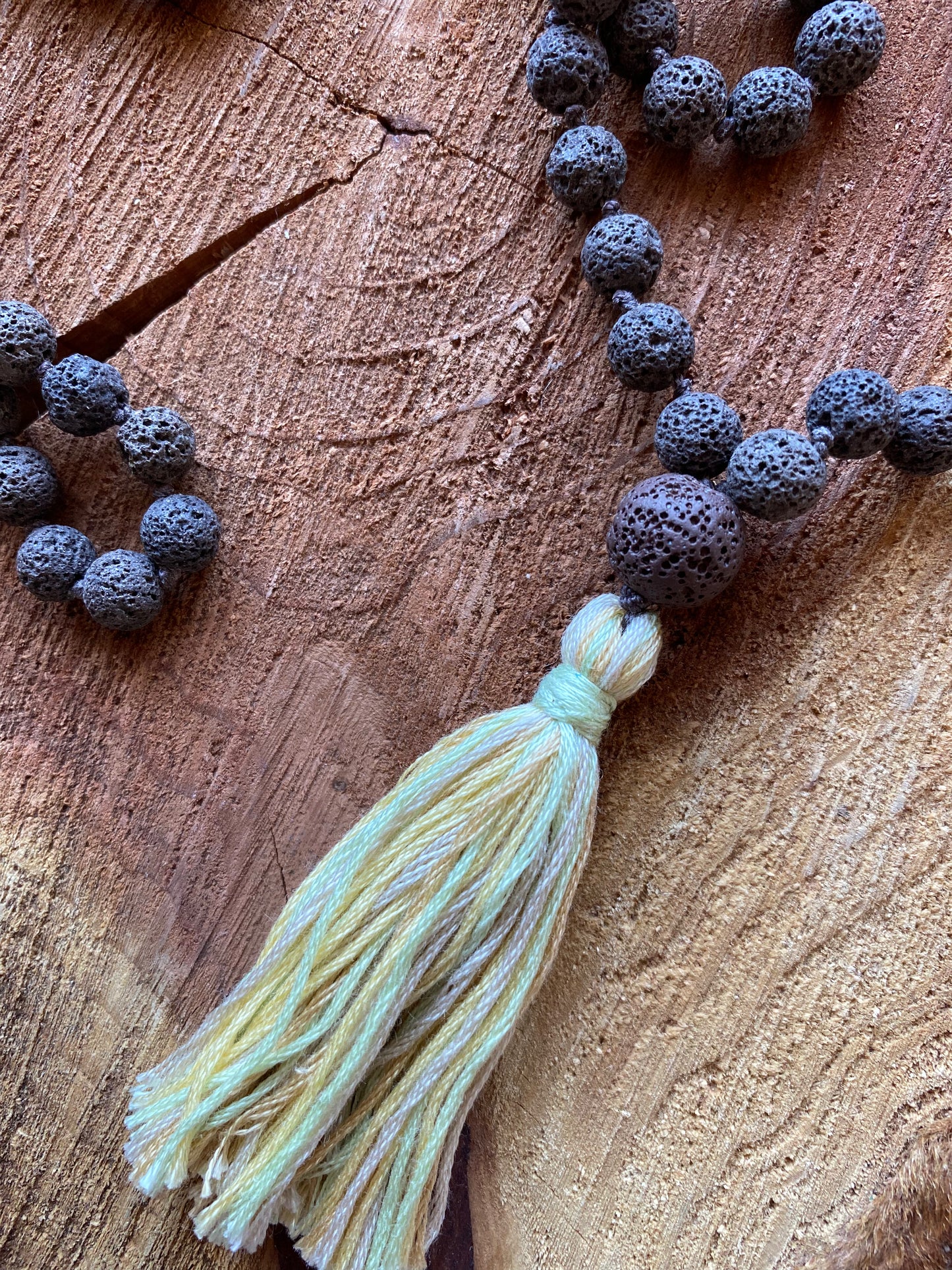 Lava Bead Mala