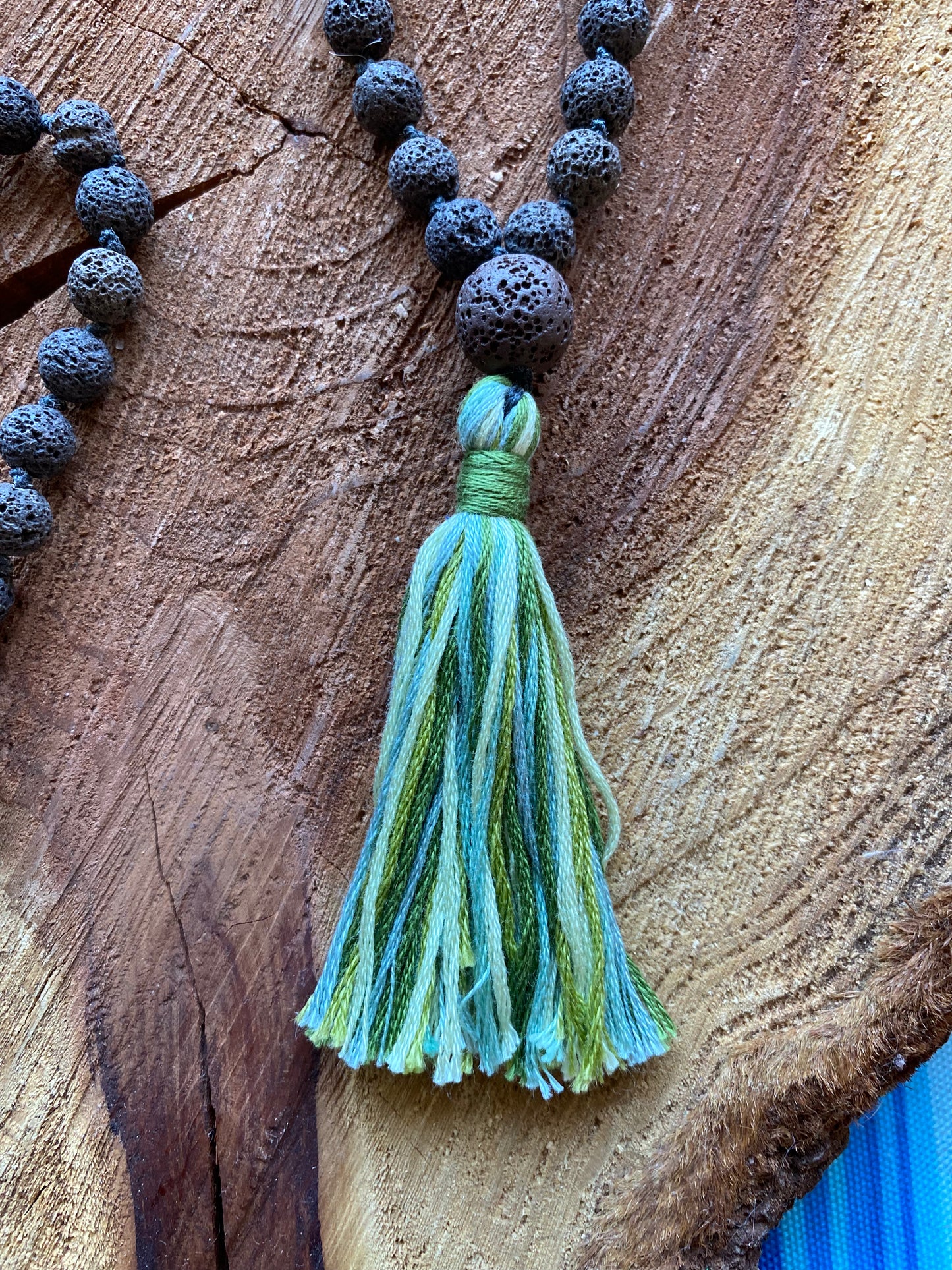 Lava Bead Mala