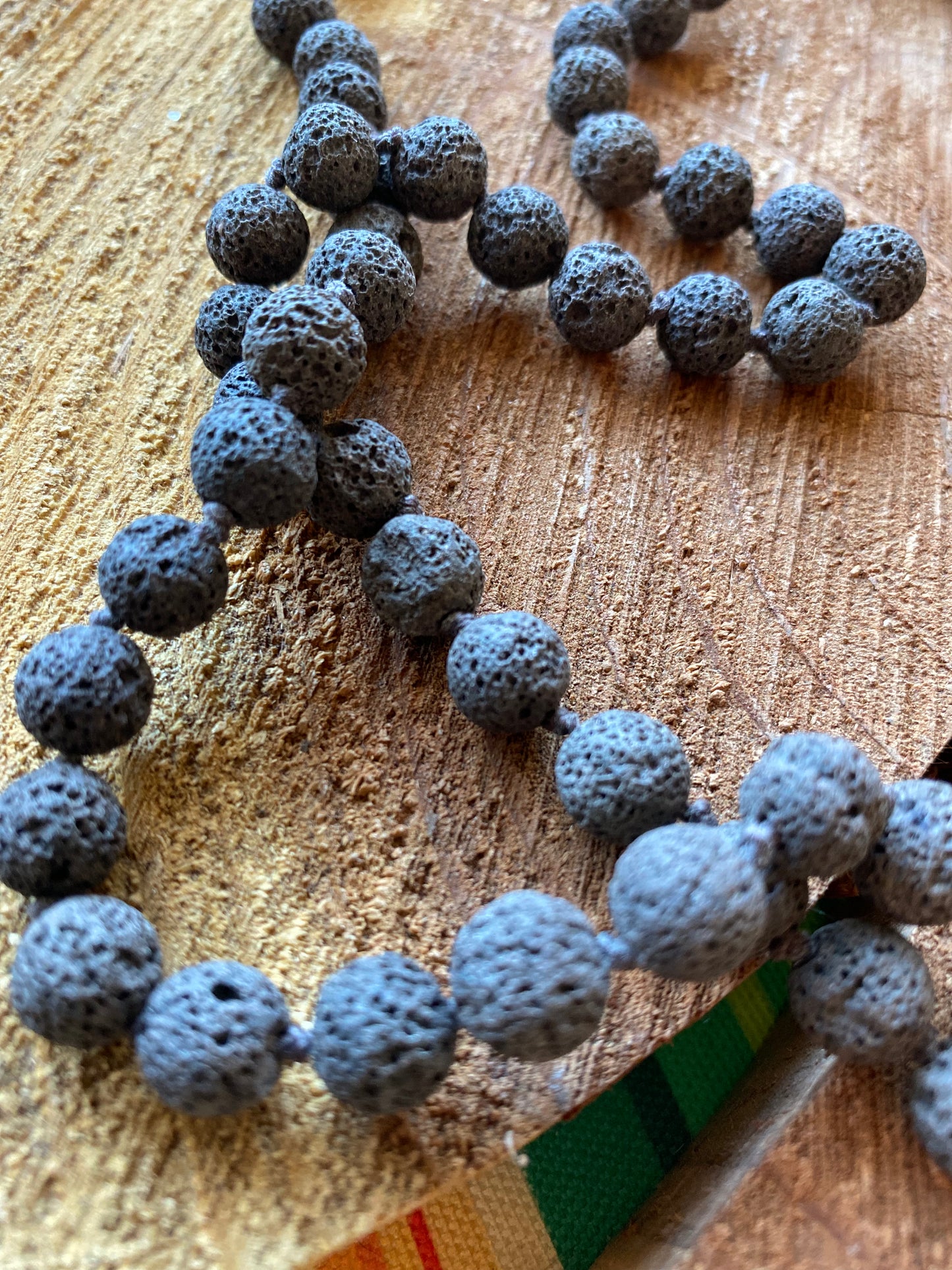 Lava Bead Mala