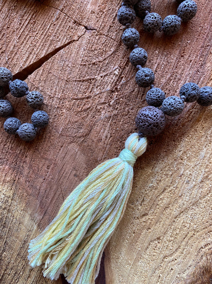 Lava Bead Mala