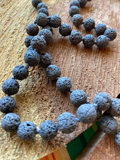 Lava Bead Mala