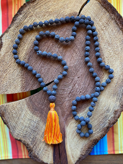 Lava Bead Mala