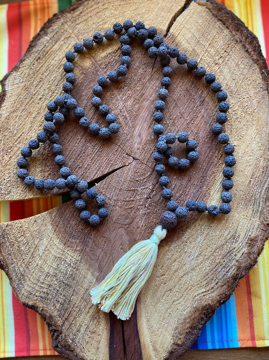 Lava Bead Mala